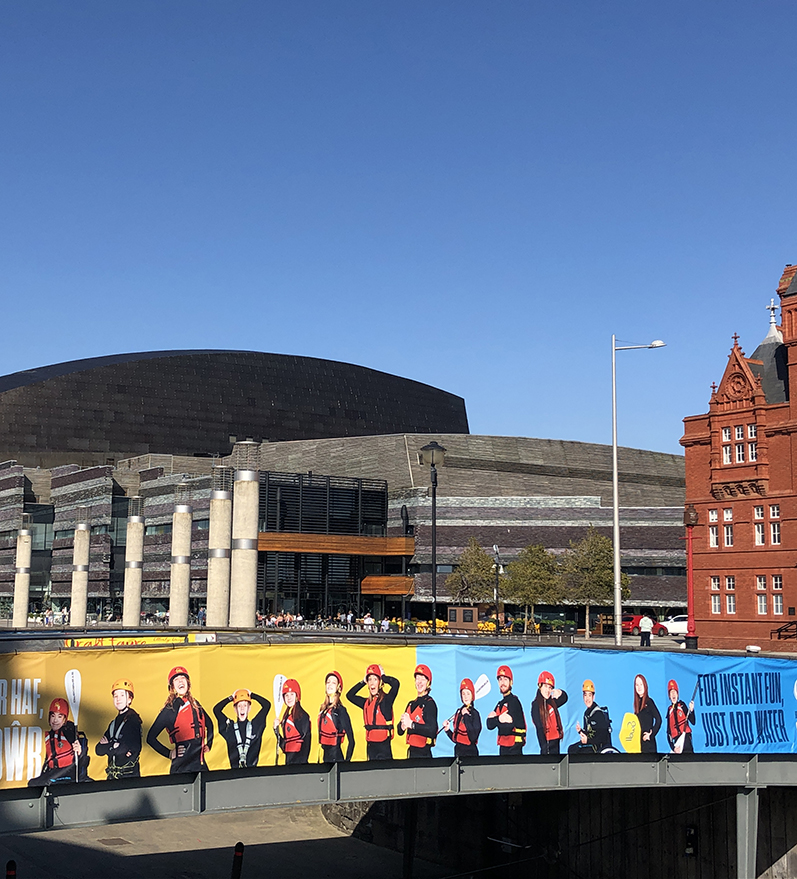 Advertising Photography for Cardiff International Whitewater (2)