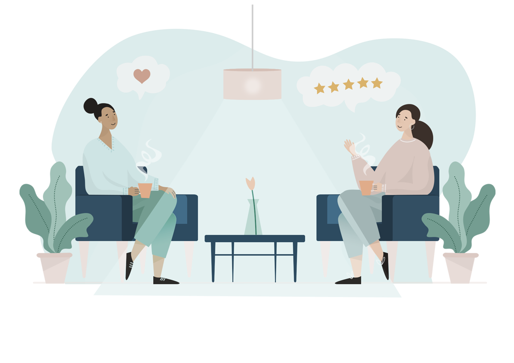 Illustration for an Animation Production for a Coffee Company