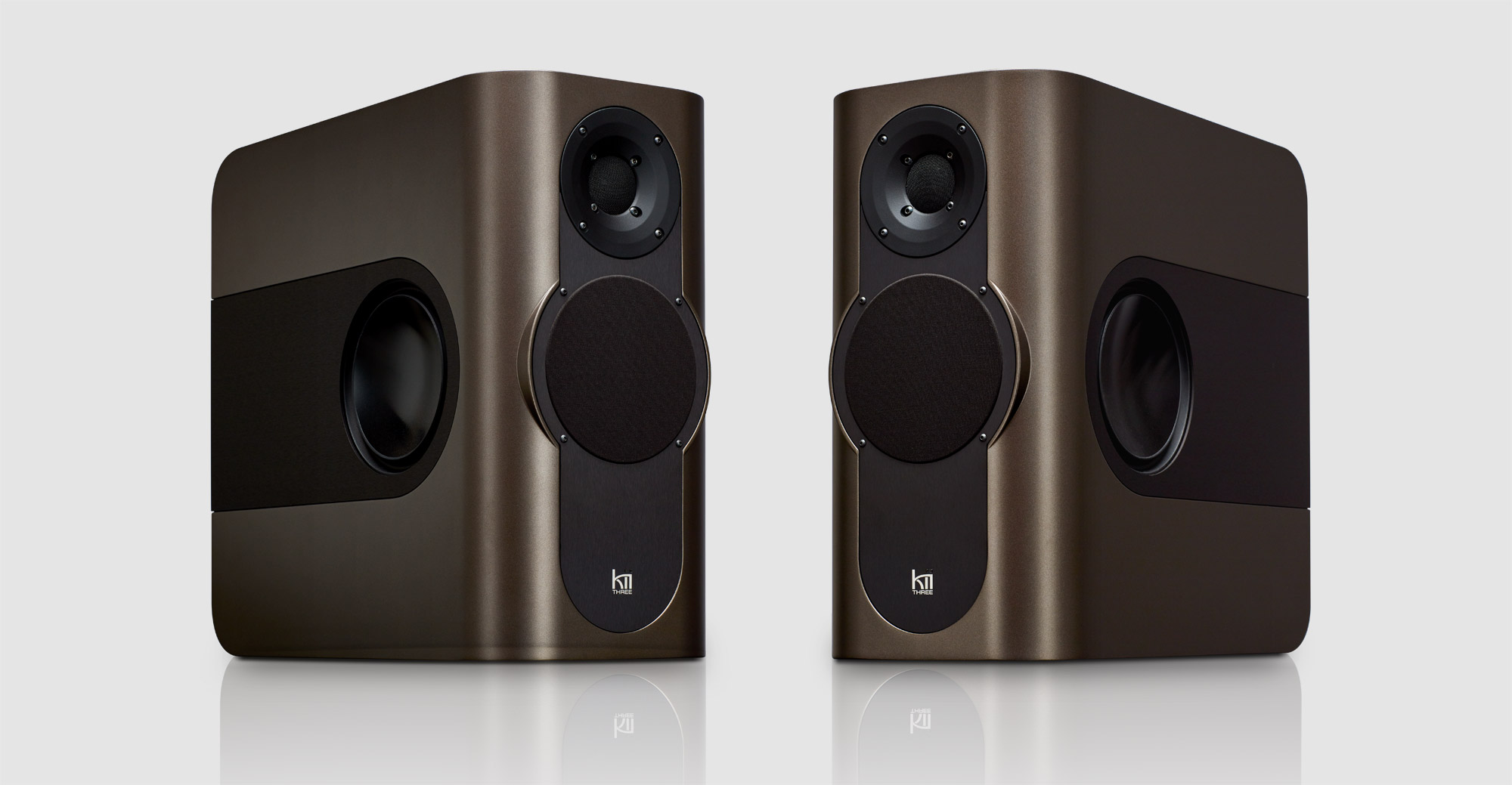 Studio Product Photography of Two Speakers