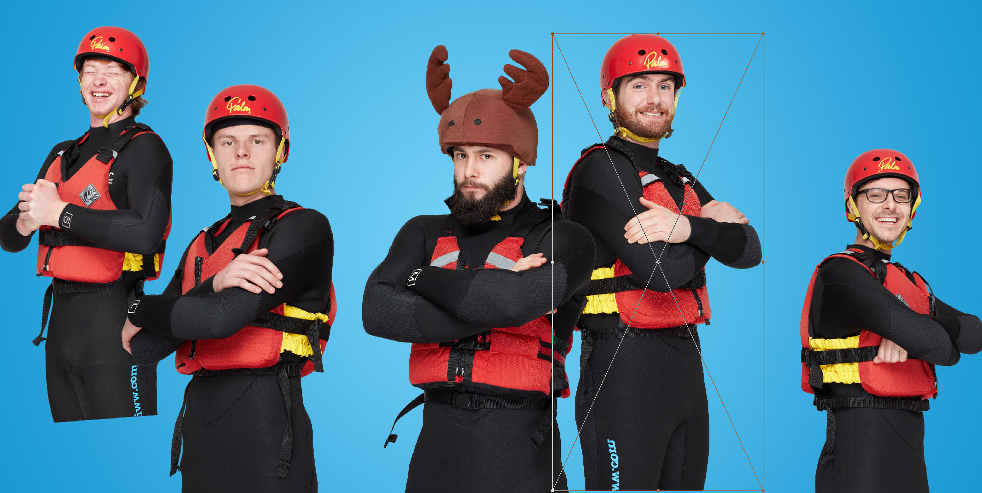 Post-Production Process for Commercial Studio Photo Shoot